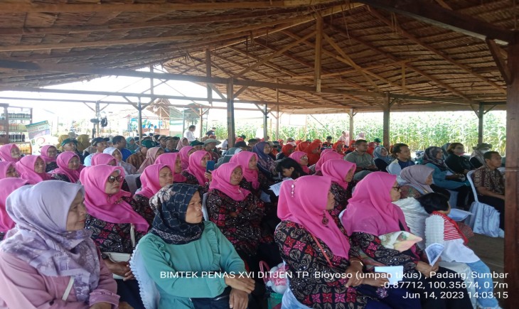 Bimbingan Teknis (Bimtek) yang digelar oleh Direktorat Jenderal Tanaman Pangan. (Foto : Dok. Kementan)