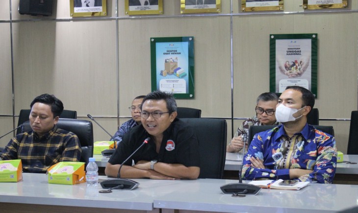 Kementan dan Bapanas di Kantor Pusat Kementerian Pertanian, Jakarta (15/10). (Foto: dok. Kementan)