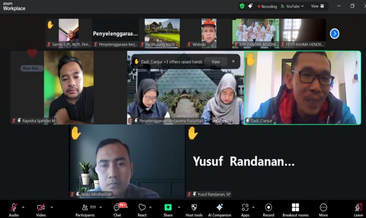 Kementan Dorong Penyuluh Pertanian Tingkatkan Keterampilan dalam Produksi Konten Digital Pertanian. (Foto: dok. Kementan)