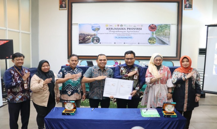 Jajaki Kerjasama dengan Kemenparekraf, Kementan Tingkatkan Potensi Agrowisata di Kalimantan Selatan. (Foto : BPPSDMP)