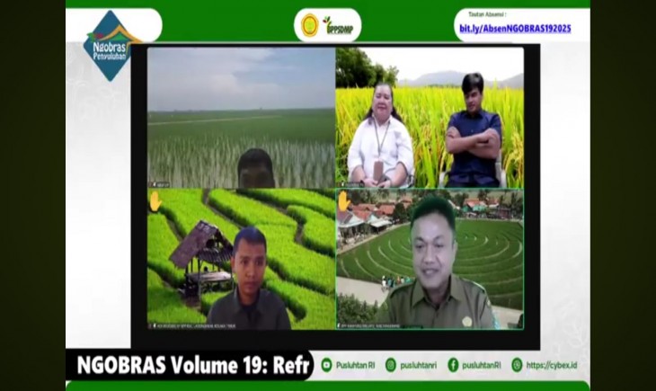 Ngobrol Asyik Penyuluh dan Petani (Ngobras) Volume 19, Selasa (24/06/2025). (Foto: dok. Kementan)