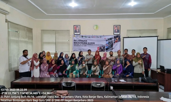 Foto : SMK-PP N Banjarbaru menggelar Pelatihan Bimbingan Karir Bagi Guru BK untuk Sekolah Menengah Kejuruan (SMK) yang terdapat jurusan pertanian.