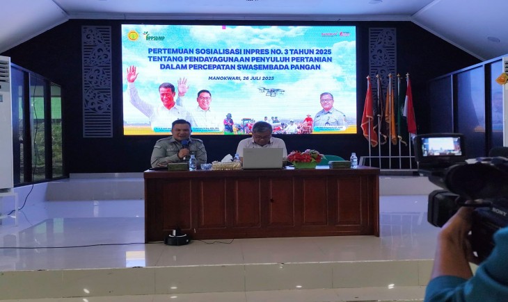 Kementan Dorong Swasembada Pangan Lewat Penguatan Peran Penyuluh di Papua Barat. (Foto: dok. Kementan)