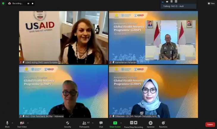 Foto : Indonesia Meluncurkan Program Ketahanan Kesehatan Global.
