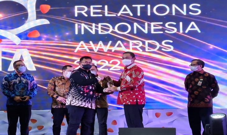 Foto : Kementerian Pertanian (Kementan) Meraih dua Penghargaan Bidang Kehumasan di Ajang Kompetisi Public Relations Indonesia Award (PRIA) 2022.