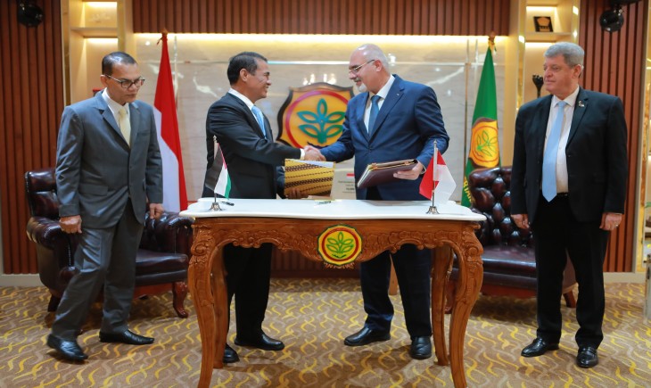 Mentan Palestina: Kerja Sama dengan Indonesia Jadi Harapan di Tengah Krisis Pertanian. (Foto: dok. Kementan)