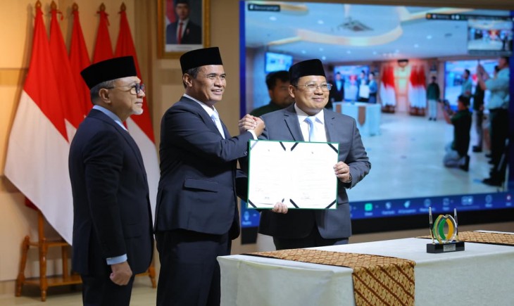Mentan Amran Pimpin Bapanas, Pangan Harus Bergerak Cepat dan Terpadu. (Foto: dok. Kementan)