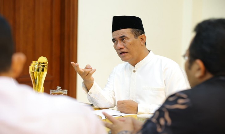 Mentan Amran Ajak Alumni Universitas Andalas Padang Kolaborasi Majukan Hilirisasi. (Foto: dok. Kementan)