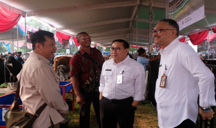 Mentan Upayakan Harga Sapi Hidup minimal Rp50 Ribu per Kilogram, Dirjen PKH Siapkan Strateginya. (Foto: Dok. Kementan)