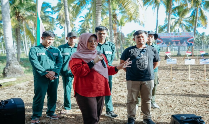 Foto : Kementerian Pertanian bersinergi dengan Dinas Pertanian Kabupaten Pohuwato semangat gelorakan program  PAT Pompanisasi dan Padi Gogo, serta Inovasi Pengairan dan Mandiri Benih.