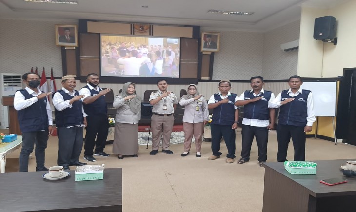 Foto : Pengurus JPN Gorontalo Yang Dikukuhkan Mentan SYL.