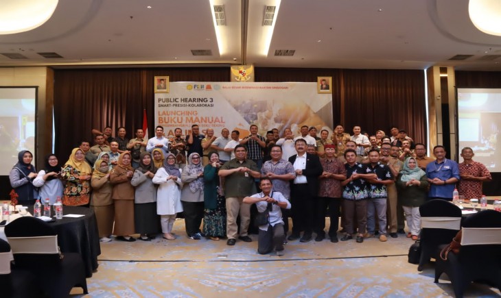Kegiatan Launching Buku Manual Pengembangan Semen Beku Sexing dan Aplikasi Pelaporan Inseminasi Buatan pada tanggal 30 Oktober 2023 dalam Acara Public Hearing seri 3 yang bertajuk, “Smart-Presisi-Kolaborasi”. (Dok. BBIB Singosari)1
