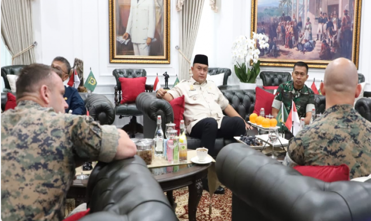 Foto: Kabupaten Bogor Jadi Tuan Rumah Simulasi Latihan Gabungan TNI dan Militer AS, Bupati Rudy Susmanto Beri Dukungan Penuh.