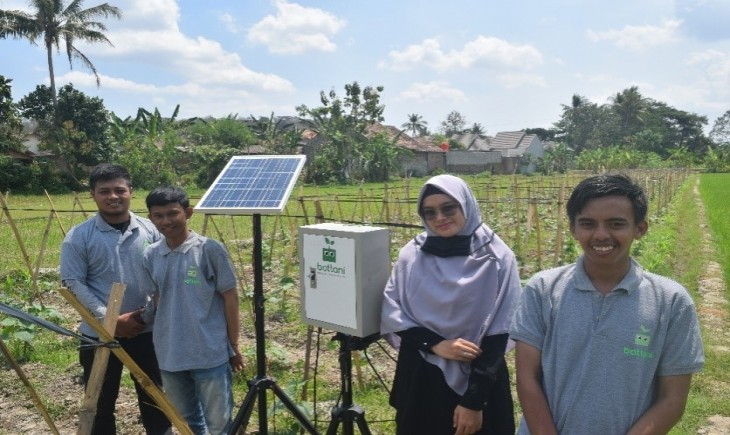 Bottani, alat penyiraman tanaman otomatis (uty.ac.id)