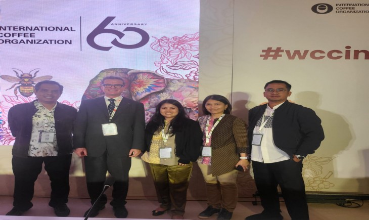 Delegasi Kementan Gaungkan Perkuat Pembangunan Kopi Berkelanjutan & Prioritaskan Program Kesejahteraan Pekebun. (Dok. Kementan)