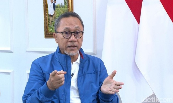 Menteri Perdagangan Zulkifli Hasan alias Zulhas (Istimewa)