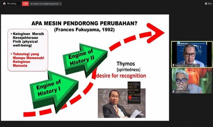 Foto : Acara Bincang-Bincang Aksi Relawan Mandiri Himpunan Alumni IPB (BBA) Volume 3 yang digelar Secara Virtual.