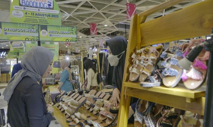 Pasar Kreatif di Kota Bandung hadirkan belanja murah dan berkualitas. (Diskominfo Kota Bandung)