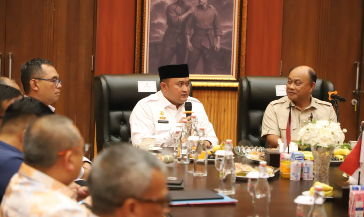 Foto: Komitmen lakukan percepatan Makan Bergizi Gratis, Bupati Bogor dan Kepala BGN sinergi dalam pemenuhan SPPG.