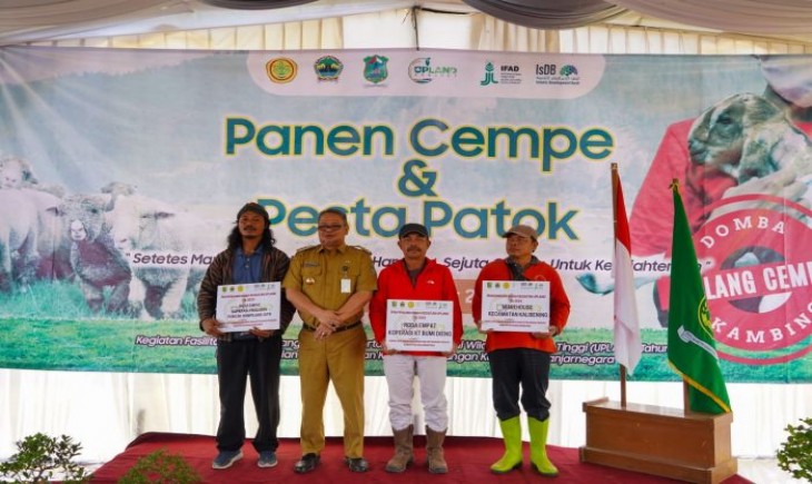 Foto : Program Development of Integrated Farming System in Upland Areas (UPLAND) di Kabupaten Banjarnegara.