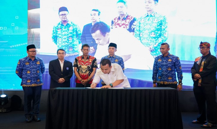 Foto: Kegiatan Musyawarah Perencanaan Pembangunan (Musrenbang) Kota Bogor 2025 yang berlangsung di Hotel Bigland Malabar, Bogor Tengah, Kamis(17/4/2025).
