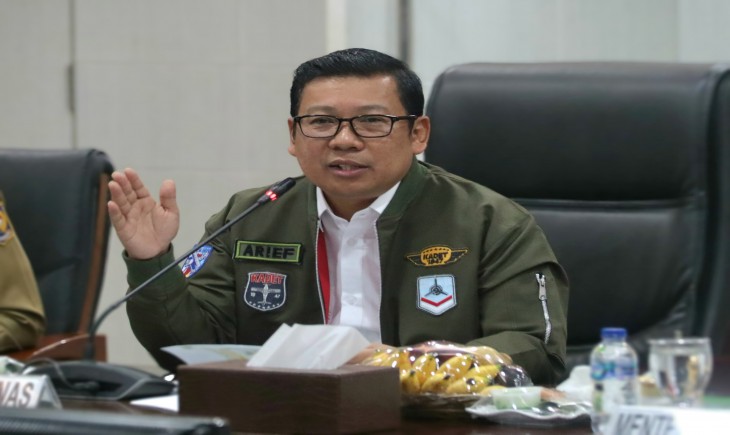 Kepala Badan Pangan Nasional/National Food Agency (NFA) Arief Prasetyo Adi saat dijumpai usai menghadiri Rapat Koordinasi (Rakor) di Kementerian Pertanian, Jakarta pada Senin (17/2/2025). (Foto: Dok. NFA)