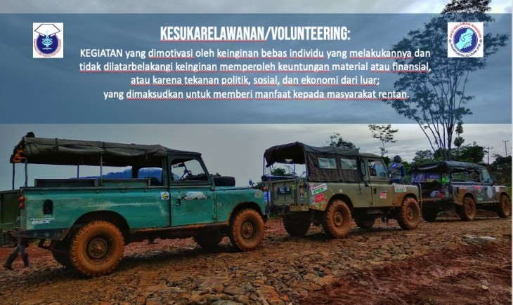 Relawan Tidak Dibayar Bukan Karena Tak Berharga Melainkan Karena Tak Ternilai. (Foto: Dok. Humas ARM HA-IPB)