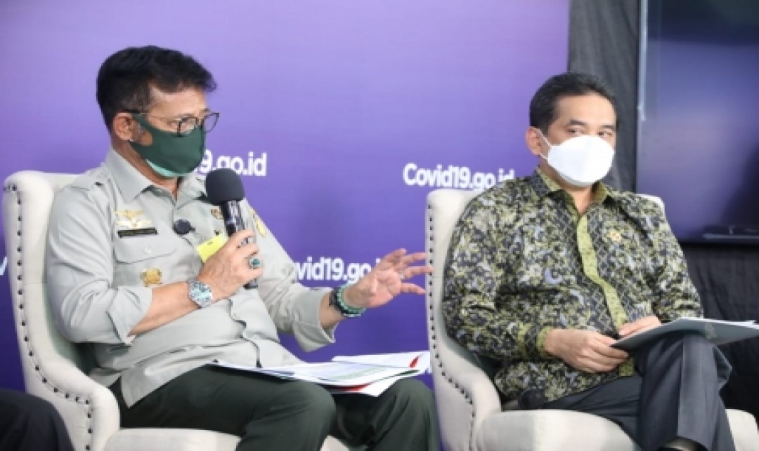 Foto : Kinerja Sektor Pertanian Terus Berjalan dengan Baik di Tengah Pandemi Covid-19.