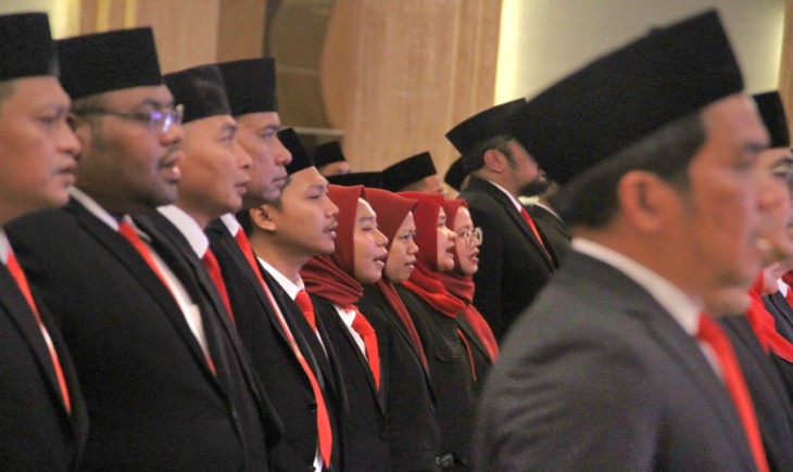 Pelantikan Pejabat PPNS Bidang Pangan Perkuat Pengawasan Pangan. (Foto: dok. Kementan)