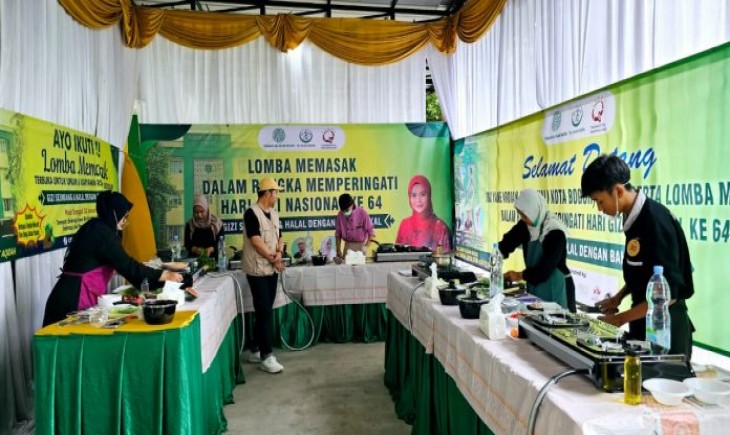 Rumah Sakit Islam Bogor menyelenggarakan lomba memasak dengan tema "Gizi Seimbang dan Halal dengan Bahan Lokal". (PanganNews,id)
