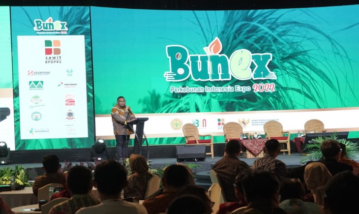 Foto : Kementan Menggelar Forum Bisnis Perkebunan dalam rangakaian Perkebunan Expo (Bunex) 2022.
