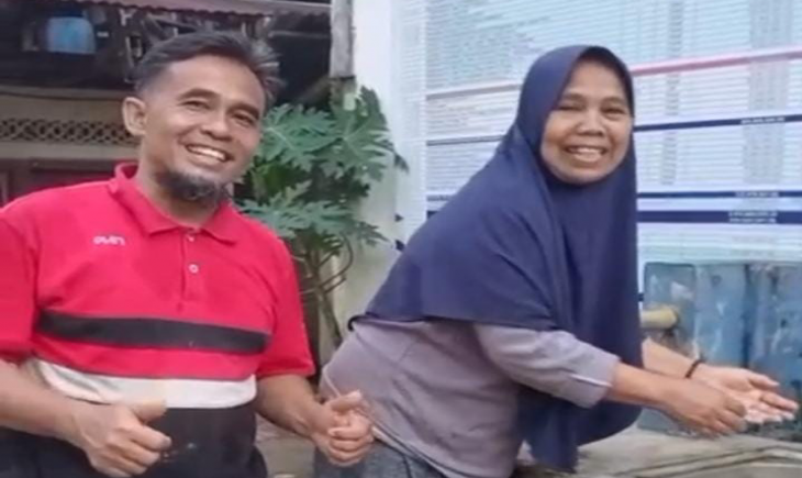 Foto: Terima Kasih Alumni IPB, Akhirnya Air Bersih Mengalir Sampai Rumah.