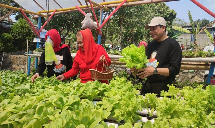 Wali Kota Semarang, Hevearita Gunaryanti Rahayu saat hadir dalam program Petani milenial (Pemkot Semarang)