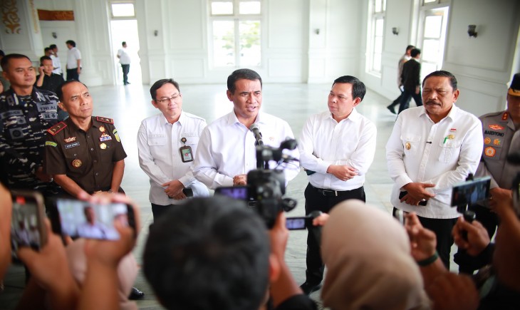 Ketua DPD RI Apresiasi Mentan Amran, 70% Masalah Selesai dan Sangat Solutif. (Foto: dok. Kementan)
