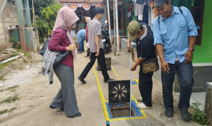 Pembenahan infrastruktur drainase digencarkan di sejumlah wilayah Kabupaten Bogor.