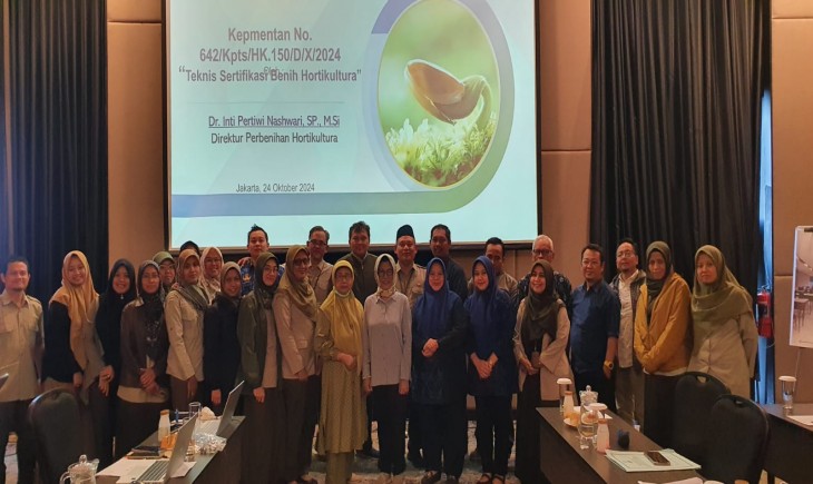 Regulasi Terbaru Dorong Sertifikasi Benih Hortikultura Bermutu untuk Wujudkan Swasembada. (Foto: Dok. Kementan)