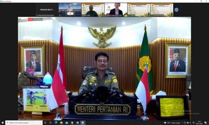 Foto : Menteri Pertanian Syahrul Yasin Limpo.