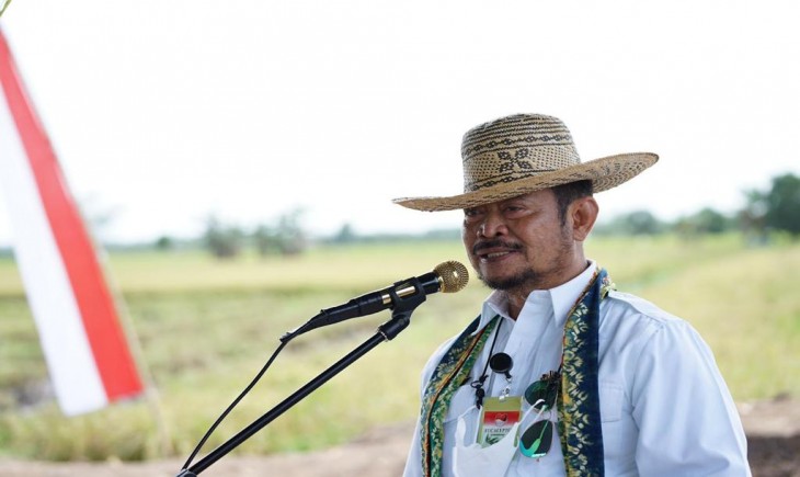 Foto : Mentan Tegaskan Ketersediaan Pangan Aman.
