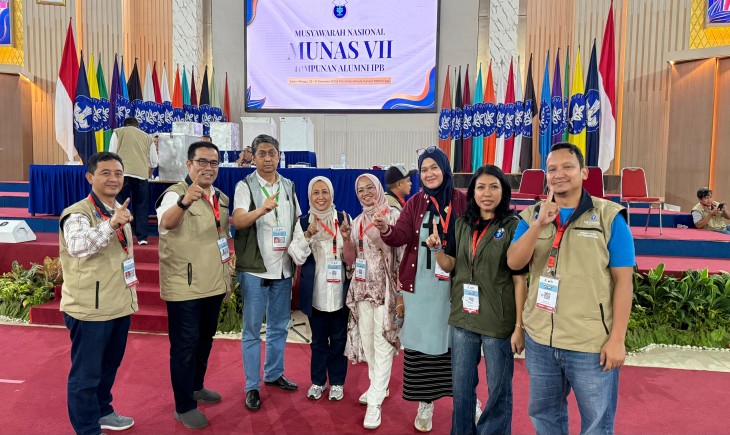 Foto: Ketua HA IPB DKI, Fauzi Amro-Anggawira Perkuat Peran Alumni untuk Bangsa.