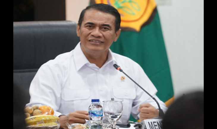Mentan Amran masuk di urutan keenam dalam daftar Menteri dengan Kinerja Paling Baik (Top Of Mind). (Foto: Dok. Kementan)