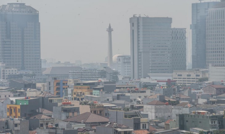 Jakarta darurat polusi, peringkat kedua udara terburuk di dunia. (Foto : Pixabay)