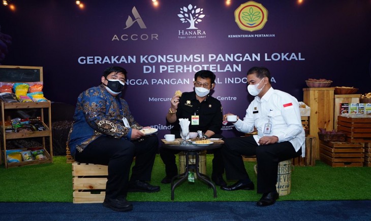 Foto : Upaya Pemerintah dalam Menghidupkan Perekonomian Nasional Melalui Sektor Konsumsi Pangan Lokal.
