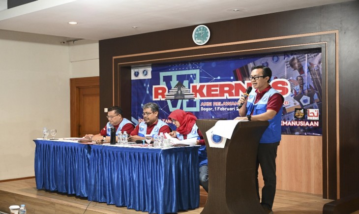 ARM HA-IPB mengesahkan Rencana Strategis (Renstra) 2025-2029 dan Rencana Kerja Tahunan (RKT) 2025 dalam Rapat Kerja Nasional (Rakernas) VI di Gedung Alumni IPB. (Foto: dok. ARM HA-IPB)