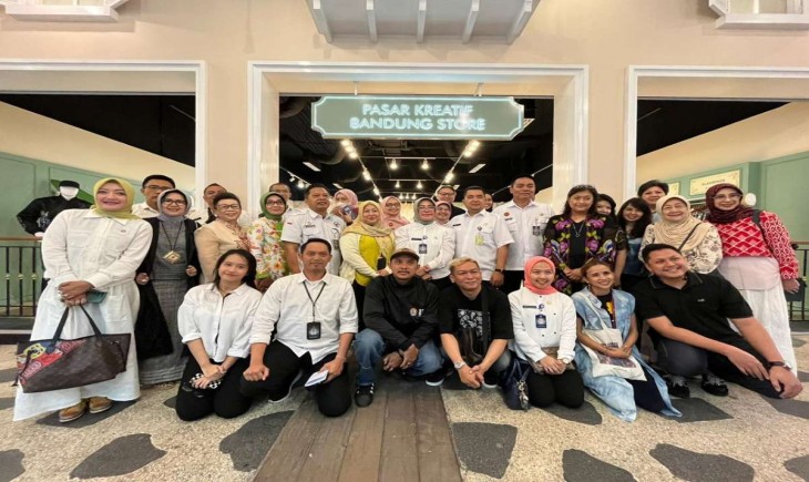 Pasar Kreatif Bandung 2023 hadirkan omzet miliaran. (Jabarprov.id)