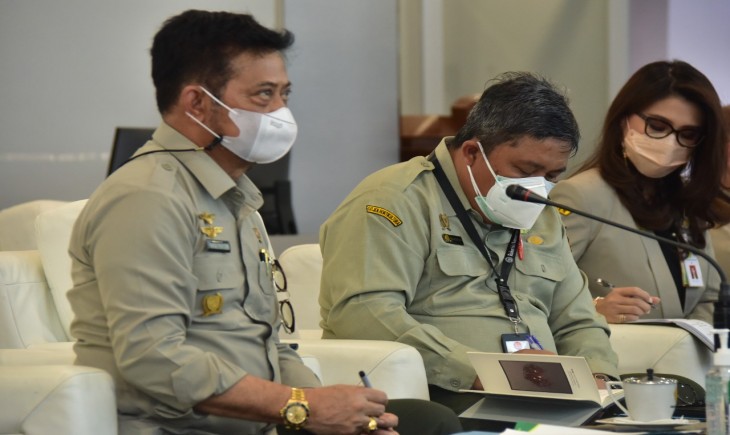 Foto : Kinerja Kementan Selama Masa Pandemi Sangat Luar Biasa.