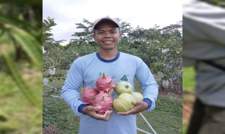 Foto : Budi Haryanto, Pemilik Griya Farm Belitung.