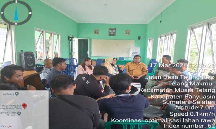 Foto: Optimalisasi Potensi Pertanian Lahan Rawa di Sumatera Selatan, Kementan Siap Libatkan Petani Muda