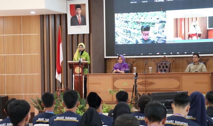 Foto : Pelatihan Agribisnis Smart Farming Batch 2 Tahun 2023 dilaksanakan di Pusat Pelatihan dan Manajemen Kepemimpinan Pertanian (PPMKP) Ciawi pada tanggal 20-27 Maret 2023. 