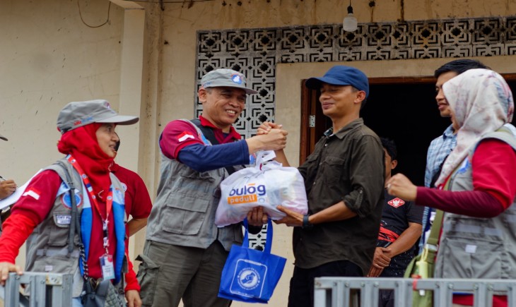 Penyuluhan gizi dan kesehatan keluarga bagi warga Kampung Cipendawa, Desa Cileuksa, Kecamatan Sukajaya, Kabupaten Bogor, Jawa Barat, Ahad (4/8). (Foto: Dok. ARM HA-IPB)