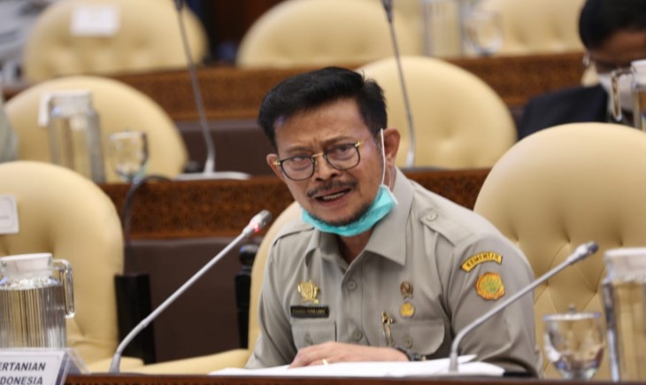 Foto : Menteri Pertanian Syahrul Yasin Limpo.